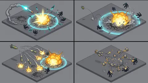 combat feel 02 projectiles hero b