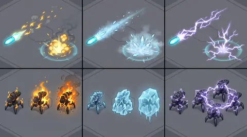 combat feel 04 elements