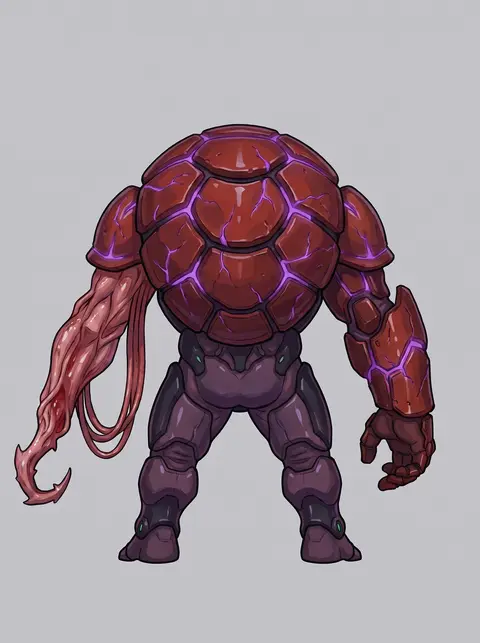 The Crimson Ironback, concept art 3