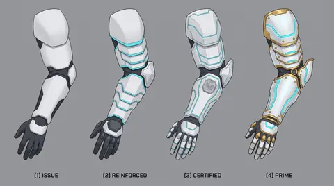 gear arms 34