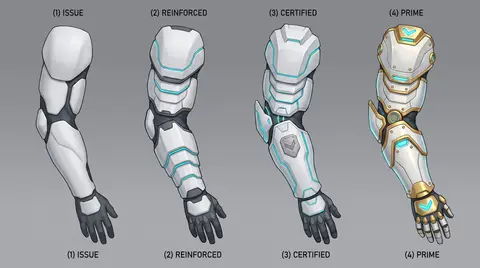 gear reaper arms front