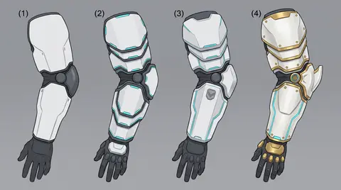 gear titan arms front