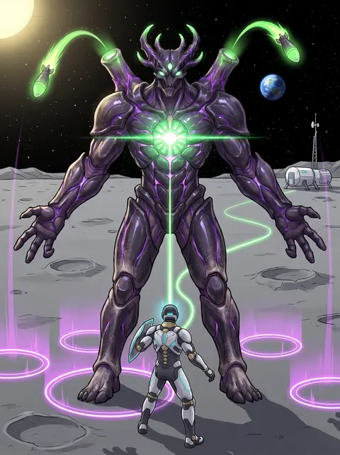 The Lunar Goliath, concept art 2