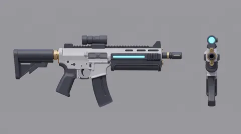 Auto-Rifle, concept art 2